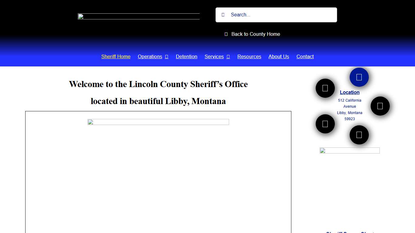 Sheriff Home – Lincolncounty Website